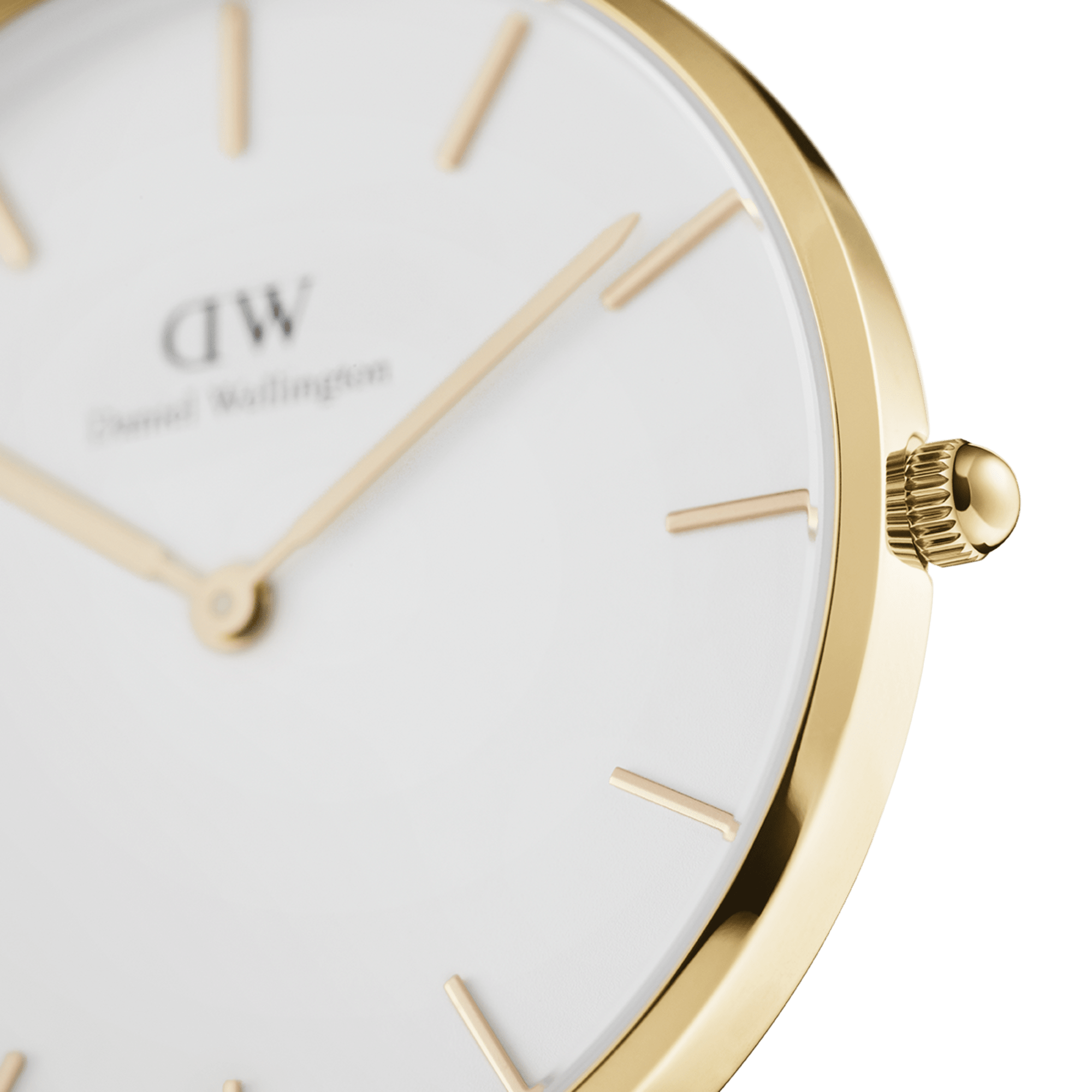 Daniel Wellington Petite 36 Evergold Gold &amp; White Watch