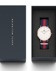 Daniel Wellington Classic 40 Oxford Rose Gold & White Watch