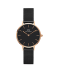 Daniel Wellington Petite 32 Ashfield Rose Gold & Black Watch