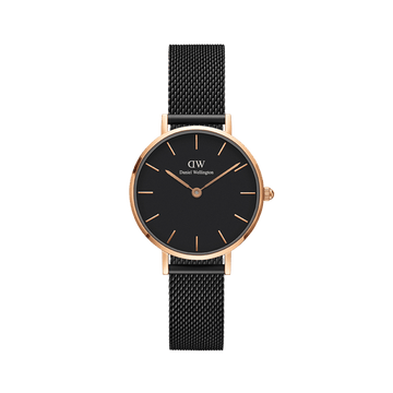 Daniel Wellington Petite 32 Ashfield Rose Gold & Black Watch