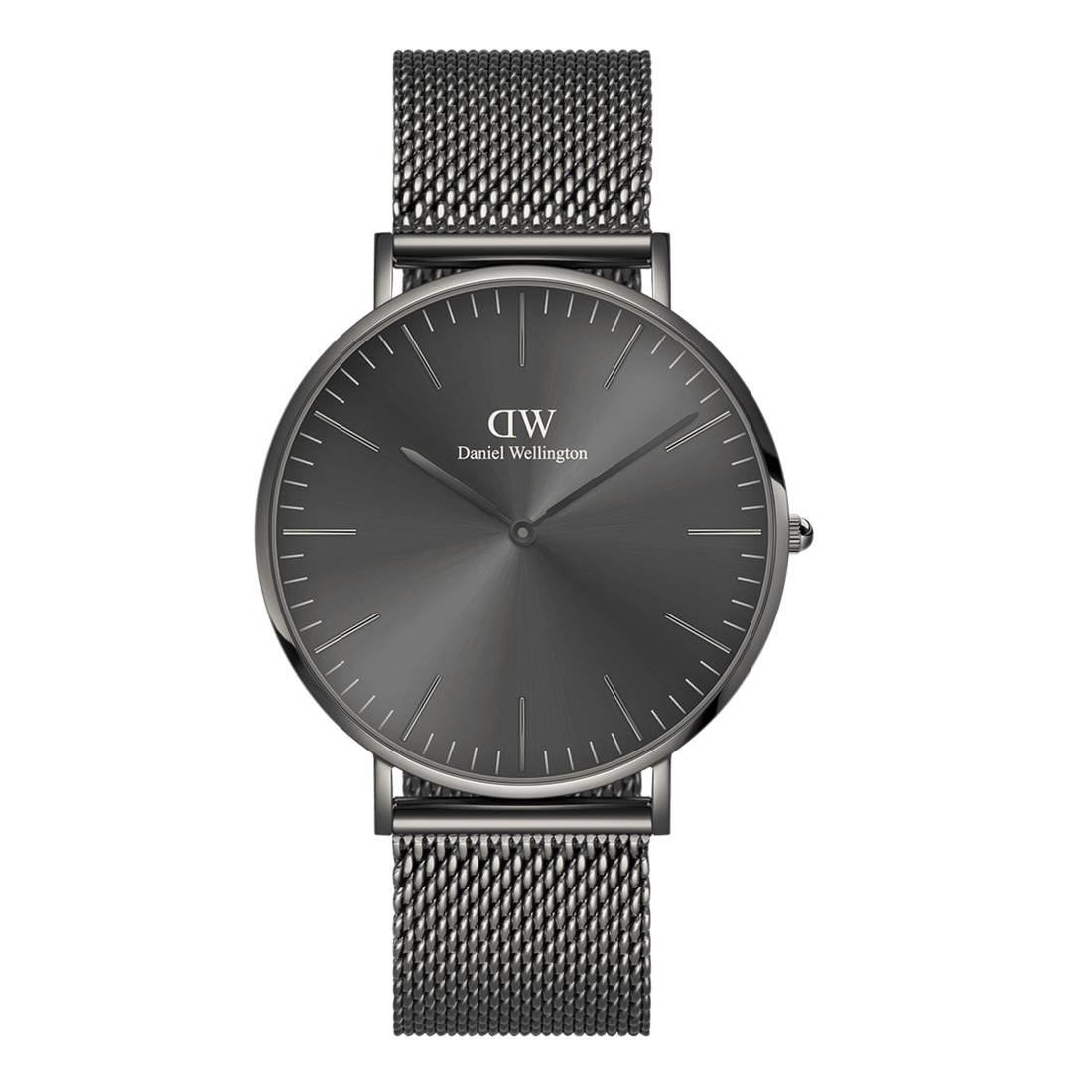 Daniel Wellington Classic 40 Anthracite Grey Sunray Watch