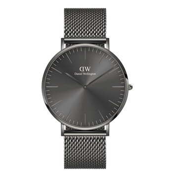 Daniel Wellington Classic 40 Anthracite Grey Sunray Watch