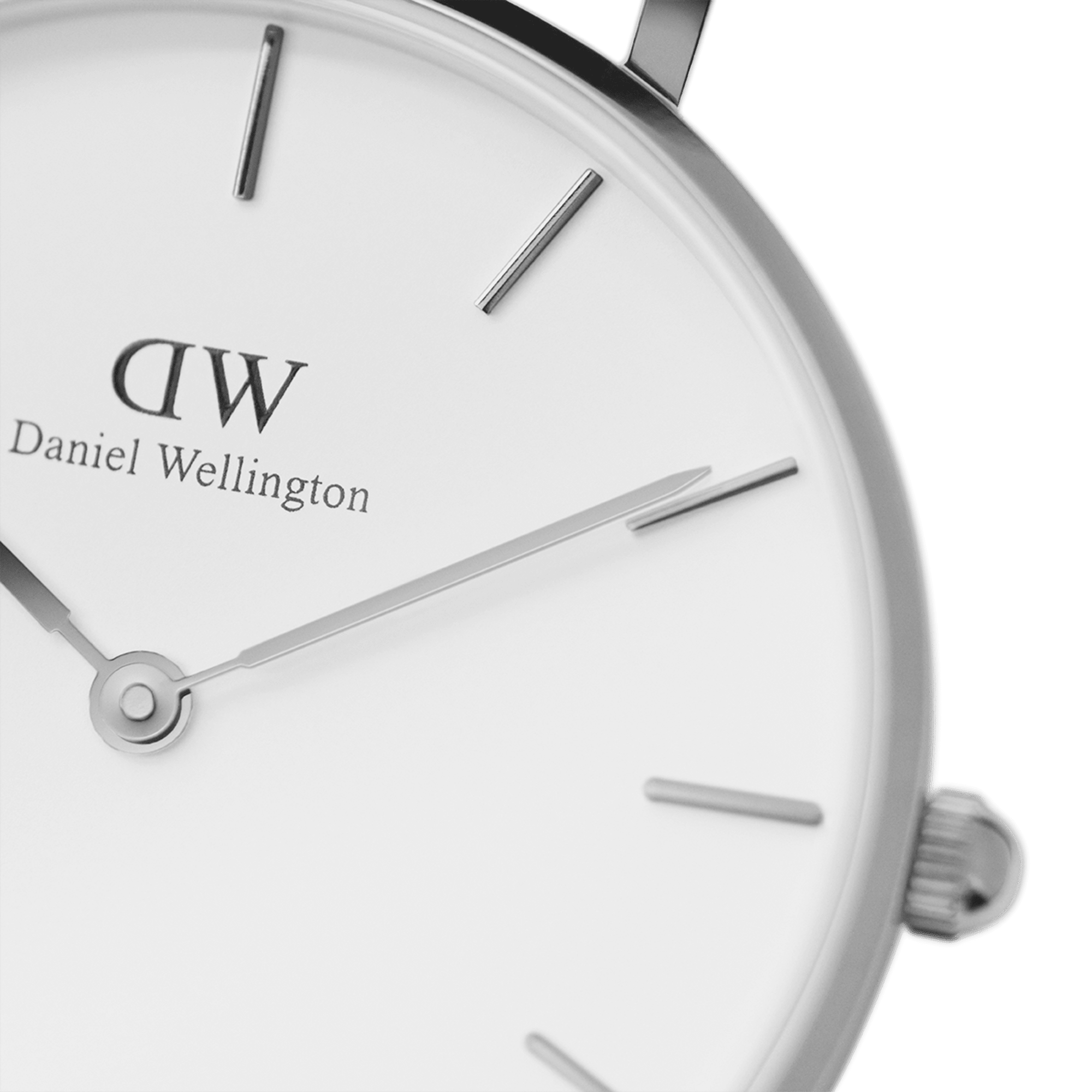 Daniel Wellington Petite 32 Silver &amp; White Watch