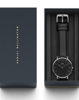 Daniel Wellington Classic 40 Sheffield Silver & Black Watch