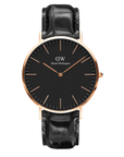 Daniel Wellington Classic 40 Reading Rose Gold & Black Watch