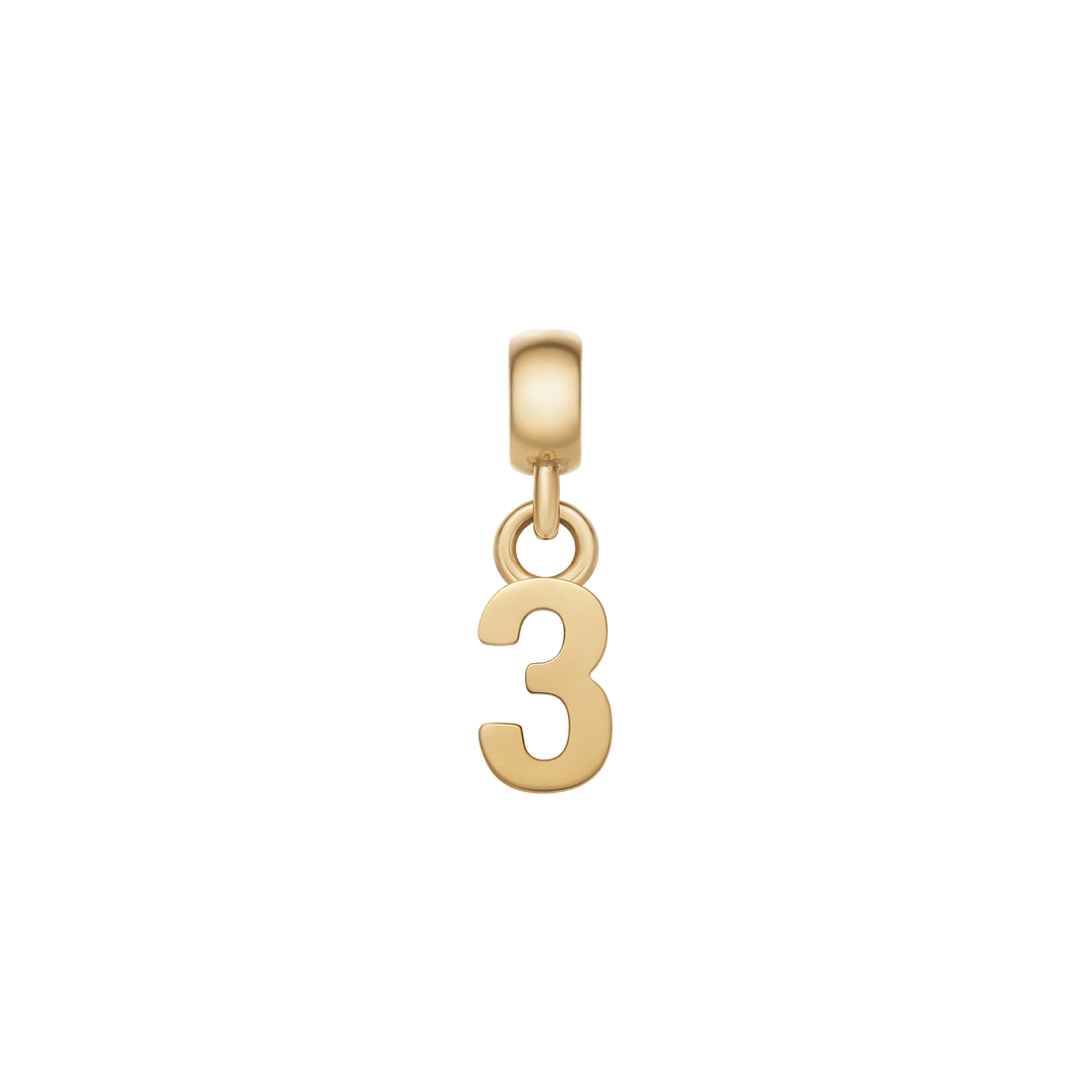 Daniel Wellington Number Charm Gold