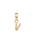 Daniel Wellington Letter Charm Gold