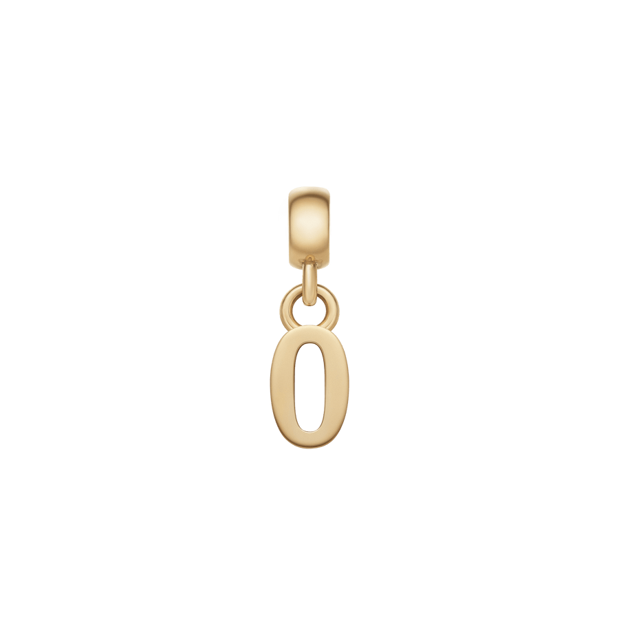 Daniel Wellington Number Charm Gold