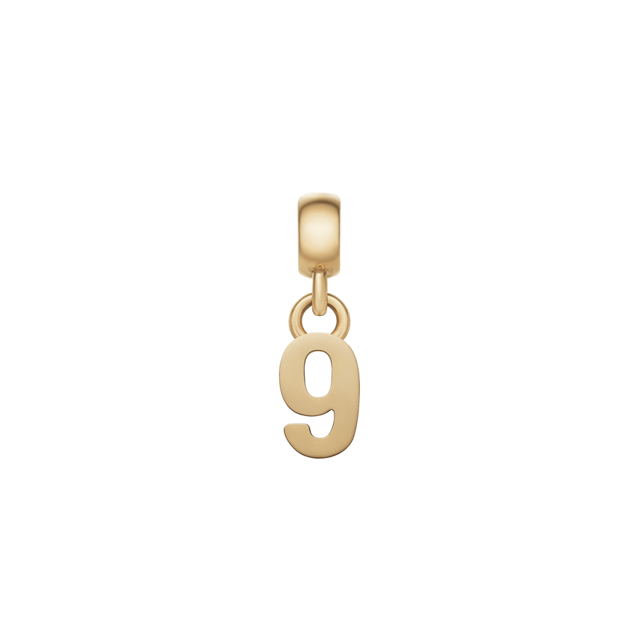 Daniel Wellington Number Charm Gold