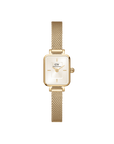 Daniel Wellington Quadro Mini Evergold Champagne Watch