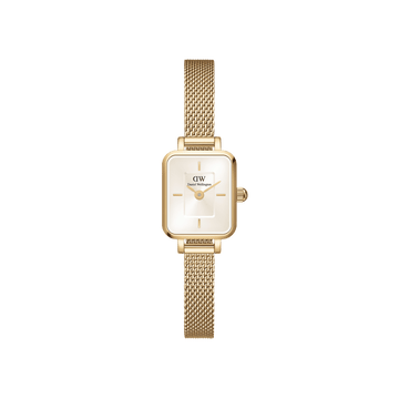 Daniel Wellington Quadro Mini Evergold Champagne Watch