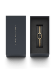 Daniel Wellington Quadro Mini Evergold Onyx Watch