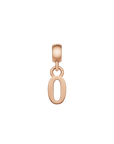 Daniel Wellington Number Charm Rose Gold