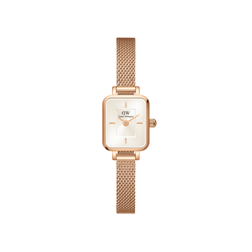 Daniel Wellington Quadro Mini Melrose Champagne Watch