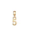 Daniel Wellington Number Charm Gold