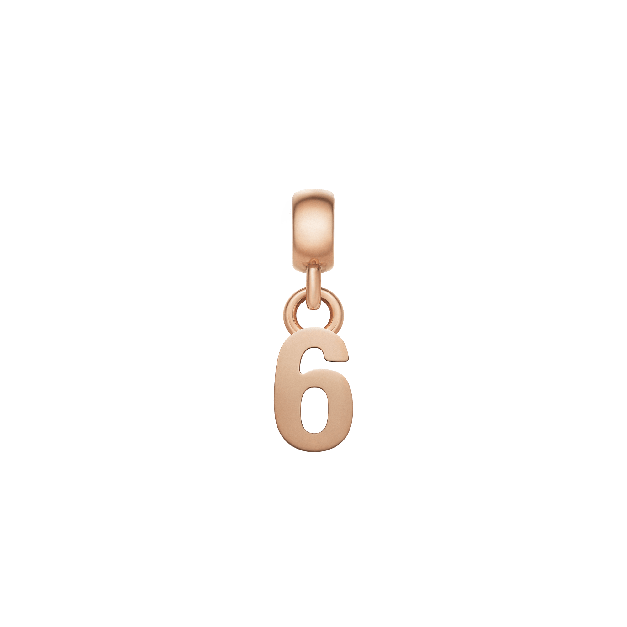 Daniel Wellington Number Charm Rose Gold