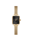 Daniel Wellington Quadro Mini Evergold Onyx Watch