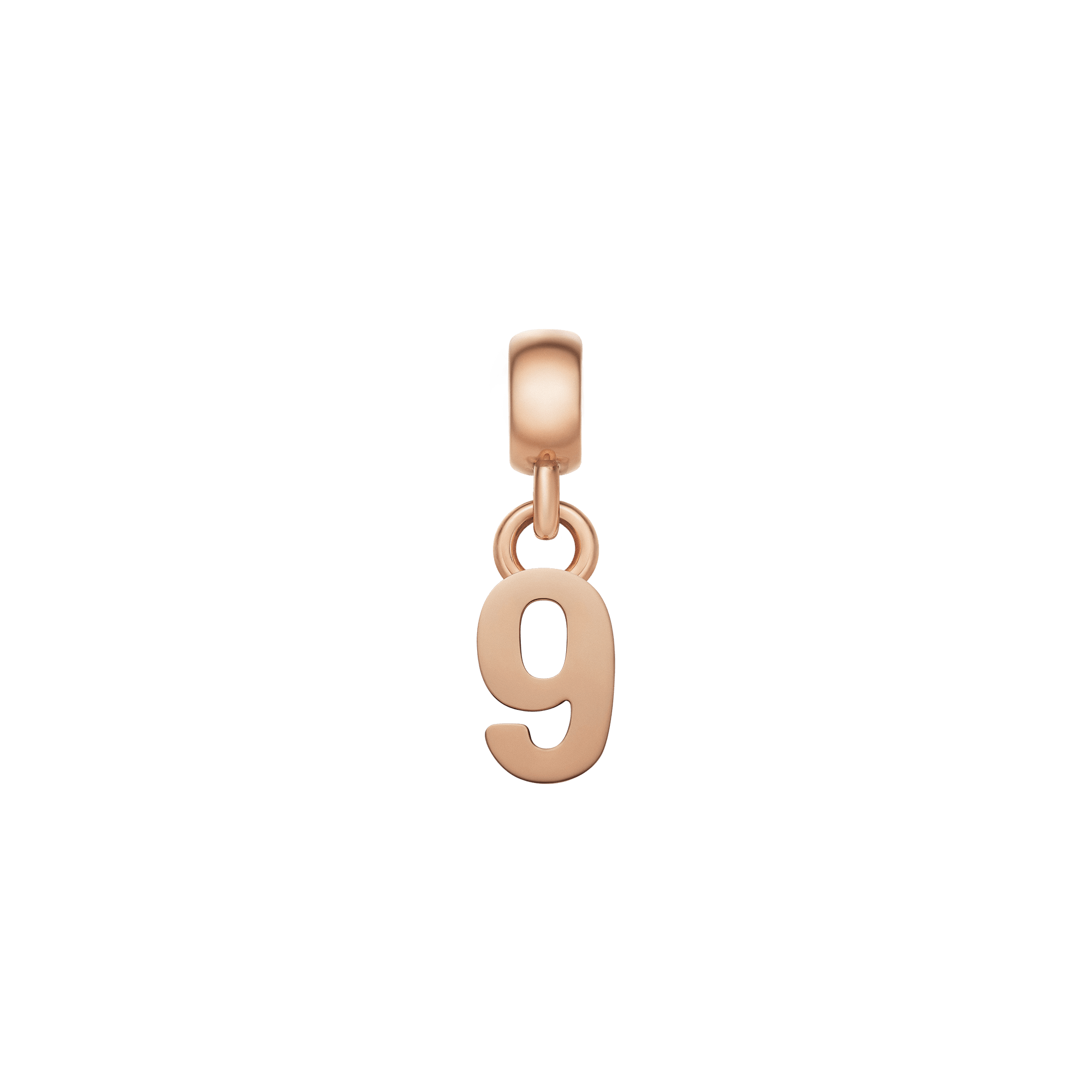 Daniel Wellington Number Charm Rose Gold
