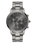 Daniel Wellington Iconic Chronograph 42 Link Anthracite-Grey Sunray Watch